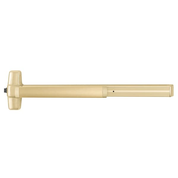Grade 1 Rim Exit Bar, Wide Stile Pushpad, 36-in Device, Classroom Function, 06 Lever with Escutcheon